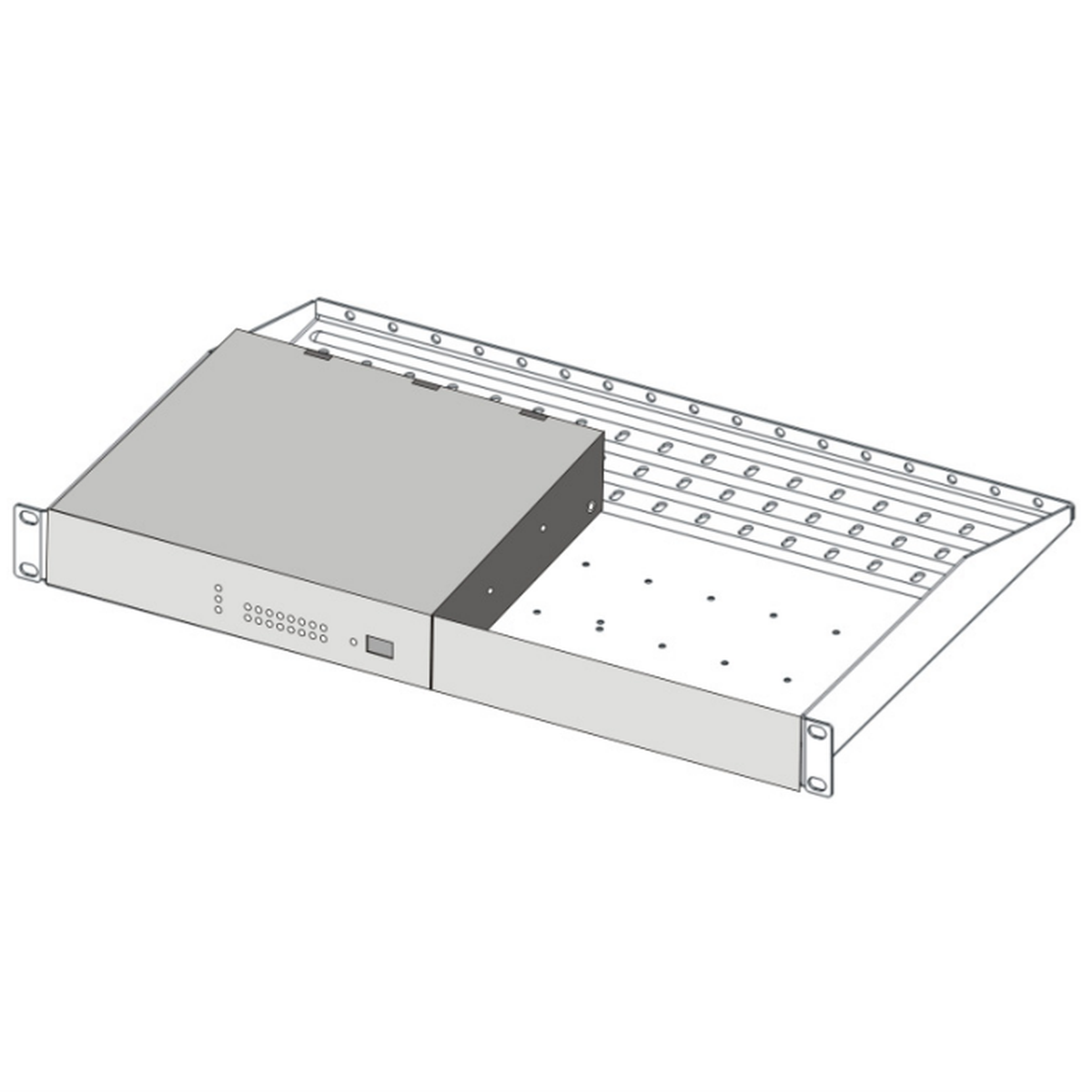 AMX FG3201-60 - AMX NMX-VRK - V Style Rack Mounting Shelf 12 Inch Depth ...